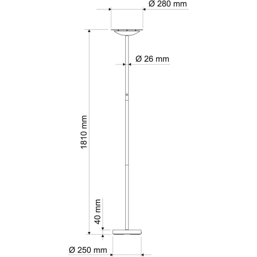 Stehleuchte LED sphere von Maul - Produktbild 4 von 4