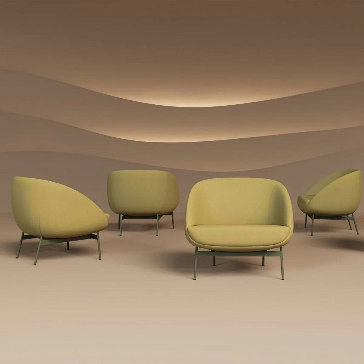 Sessel Mollen von Nowy Styl - Produktbild 1 von 9
