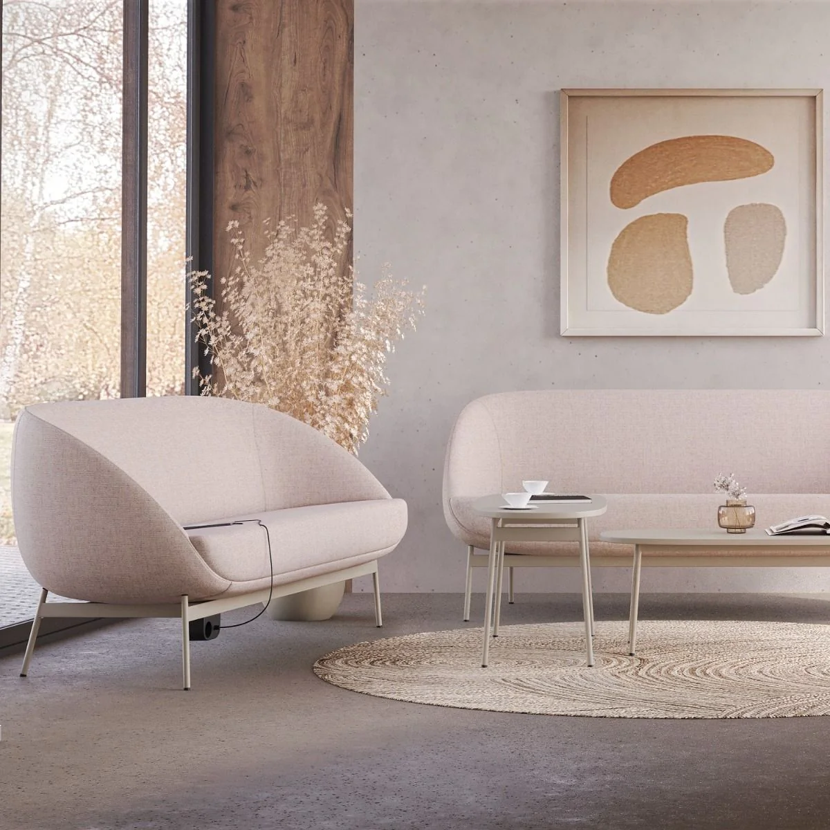 Sofa Mollen 2er von Nowy Styl - Produktbild 3 von 4