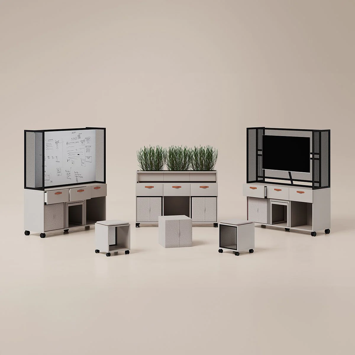 Sideboard Offa Triple Box FP von Nowy Styl - Produktbild 2 von 8
