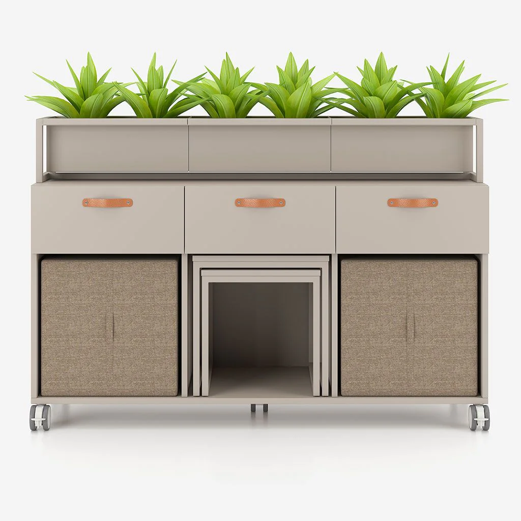 Sideboard Offa Triple Box  FP von Nowy Styl - Produktbild 5 von 8