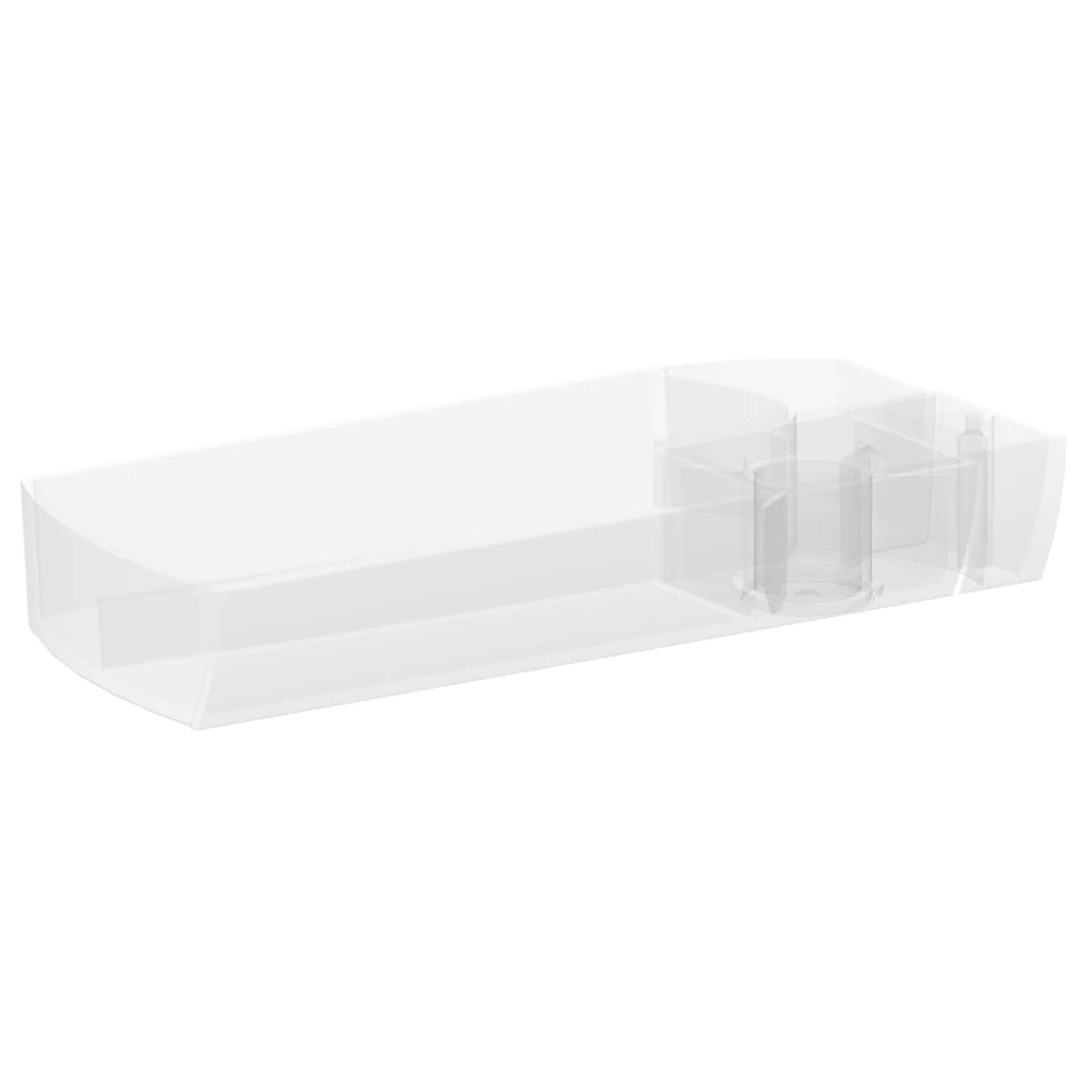 Herausschwenkbare Stiftablage - NST-DESK-ACCESSORY-ROTATING-PENCIL-TRAY-TR
