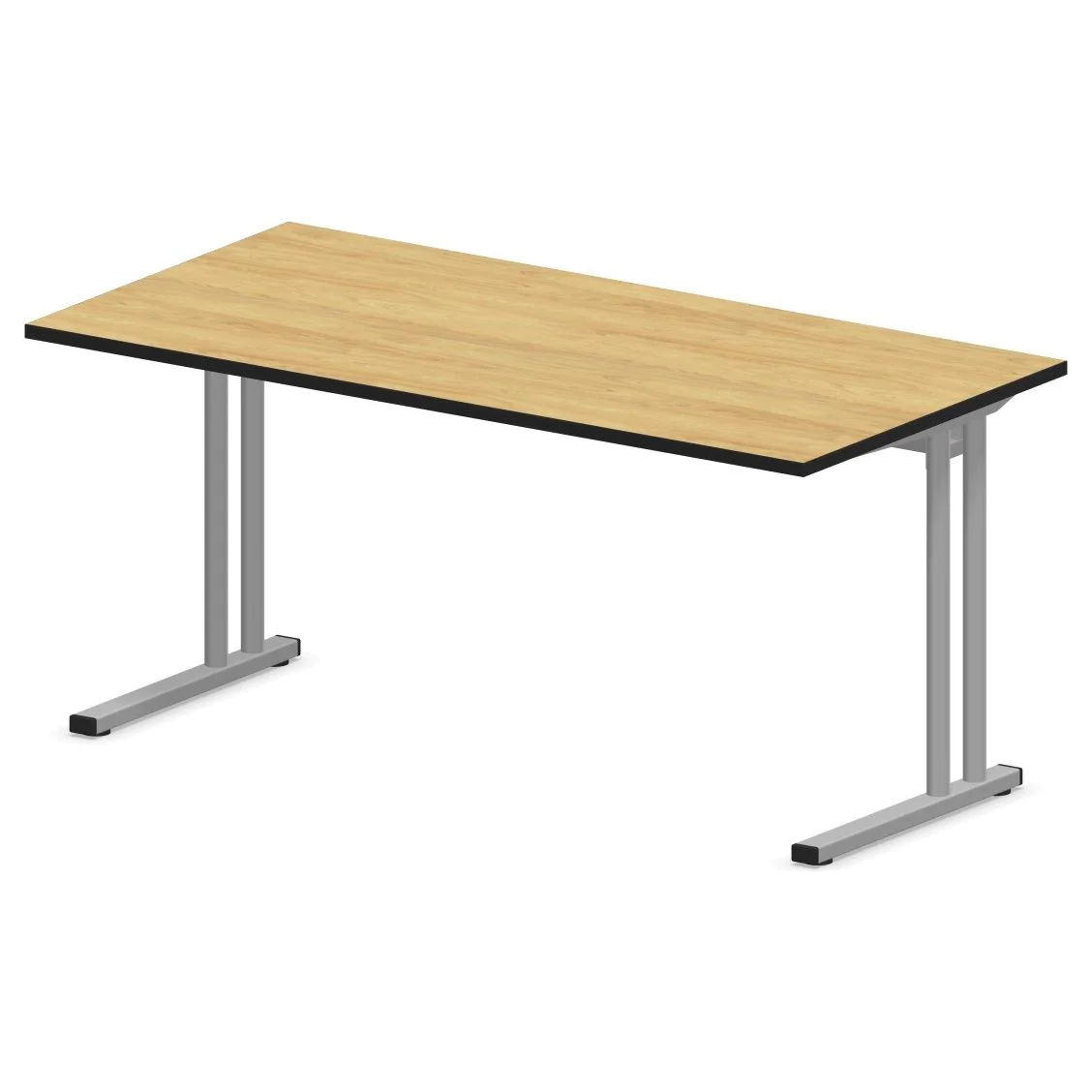 Schreibtisch E10 mit Stahltraverse C-Fuß - NST-E10-ES-DESK-C-LEG