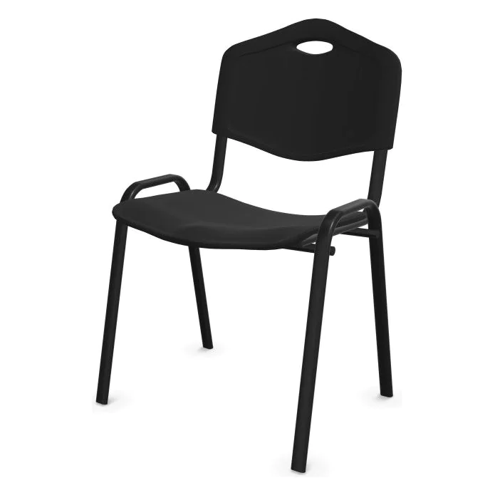 Konferenzstuhl ISO Plastic - NST-ISO-PLASTIK-DE 4L-BL-K02-GB