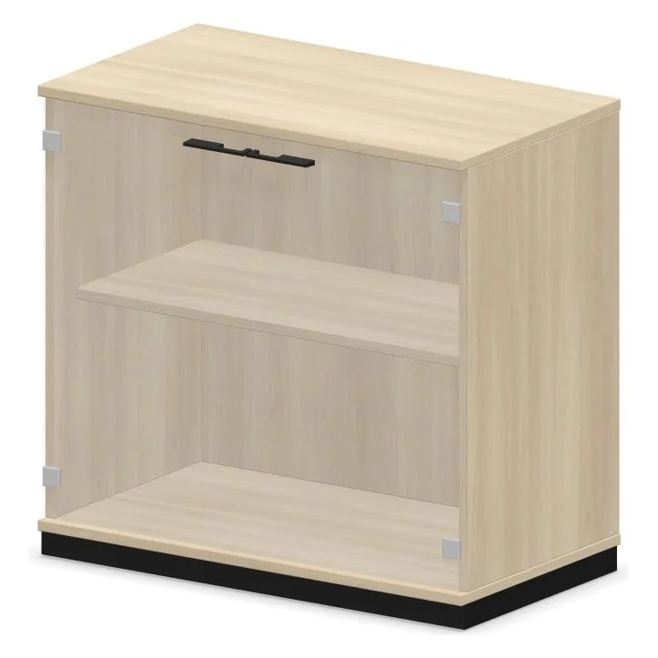 Glasflügeltürenschrank SQart 2 OH - NST-SQART-CABINET-G-D2-2-OH