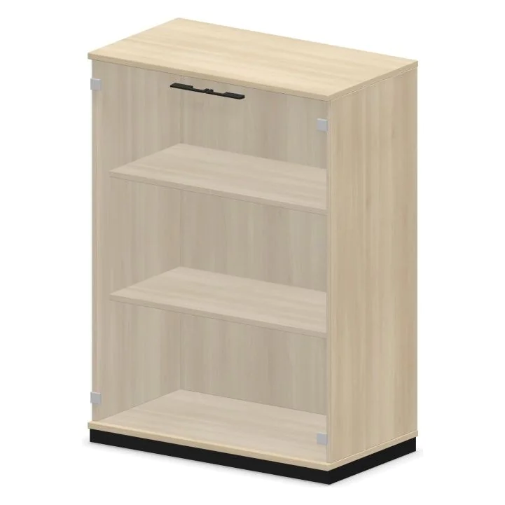 Glasflügeltürenschrank SQart 3 OH - NST-SQART-CABINET-G-D2-3-OH