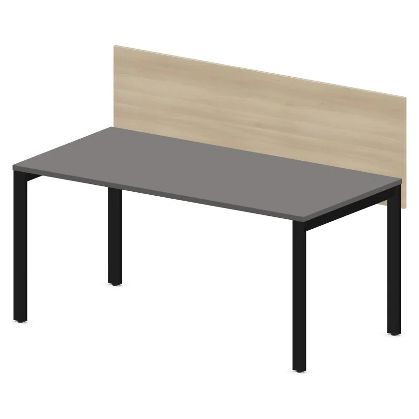 Schreibtisch SQart I-LEG mit Sichtschutz von Nowy Styl - Produktbild 1 von 6