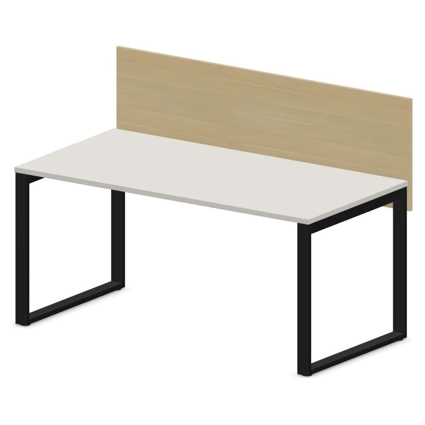 Schreibtisch SQart O-LEG mit Sichtschutz von Nowy Styl - Produktbild 5 von 5