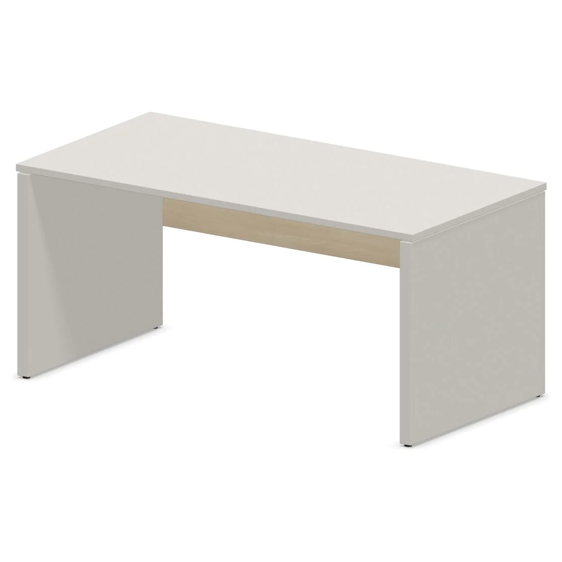 Schreibtisch SQart SLAB-LEG mit Beinraumblende von Nowy Styl - Produktbild 3 von 3