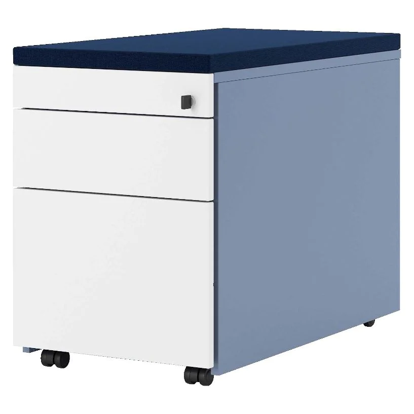 Rollcontainer SQart HR - 80 cm - NST-SQART-PEDESTAL-MOB-2D-PB-80