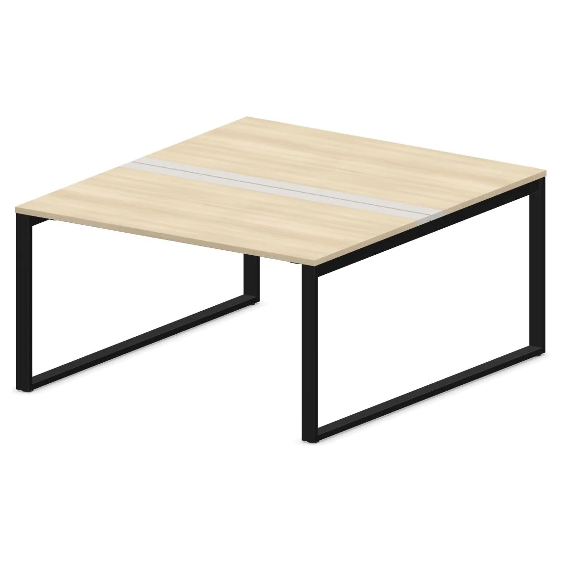 Teamarbeitsplatz SQart 2U O-LEG - NST-SQART-WORKBENCH-2U-O-LEG-FLAP