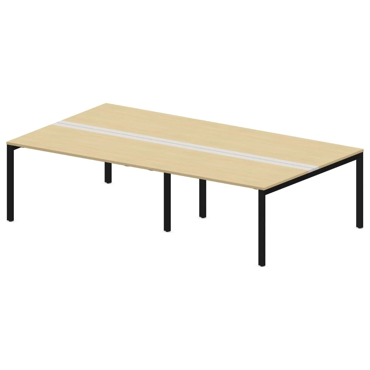 Teamarbeitsplatz SQart 4U I-LEG - NST-SQART-WORKBENCH-4U-I-LEG-FLAP