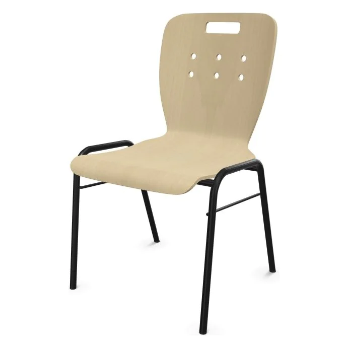 Besucherstuhl Wing II 20 - NST-WING-II.20 4L-BL-WOOD-1.007-GB