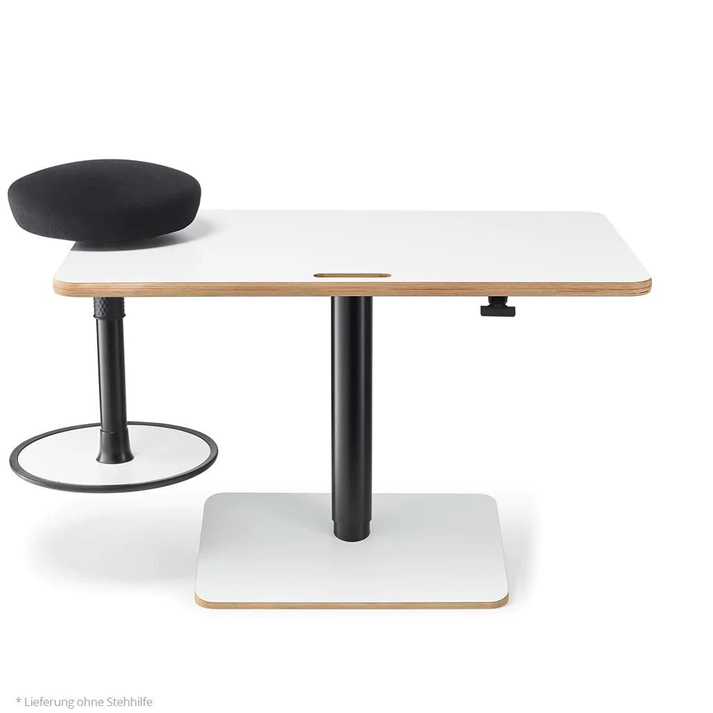 Spark mobile Schreibtisch, 80-100 cm, höhenverstellbar, mittels Gasdruckfeder von Ongo by Köhl - Produktbild 3 von 5