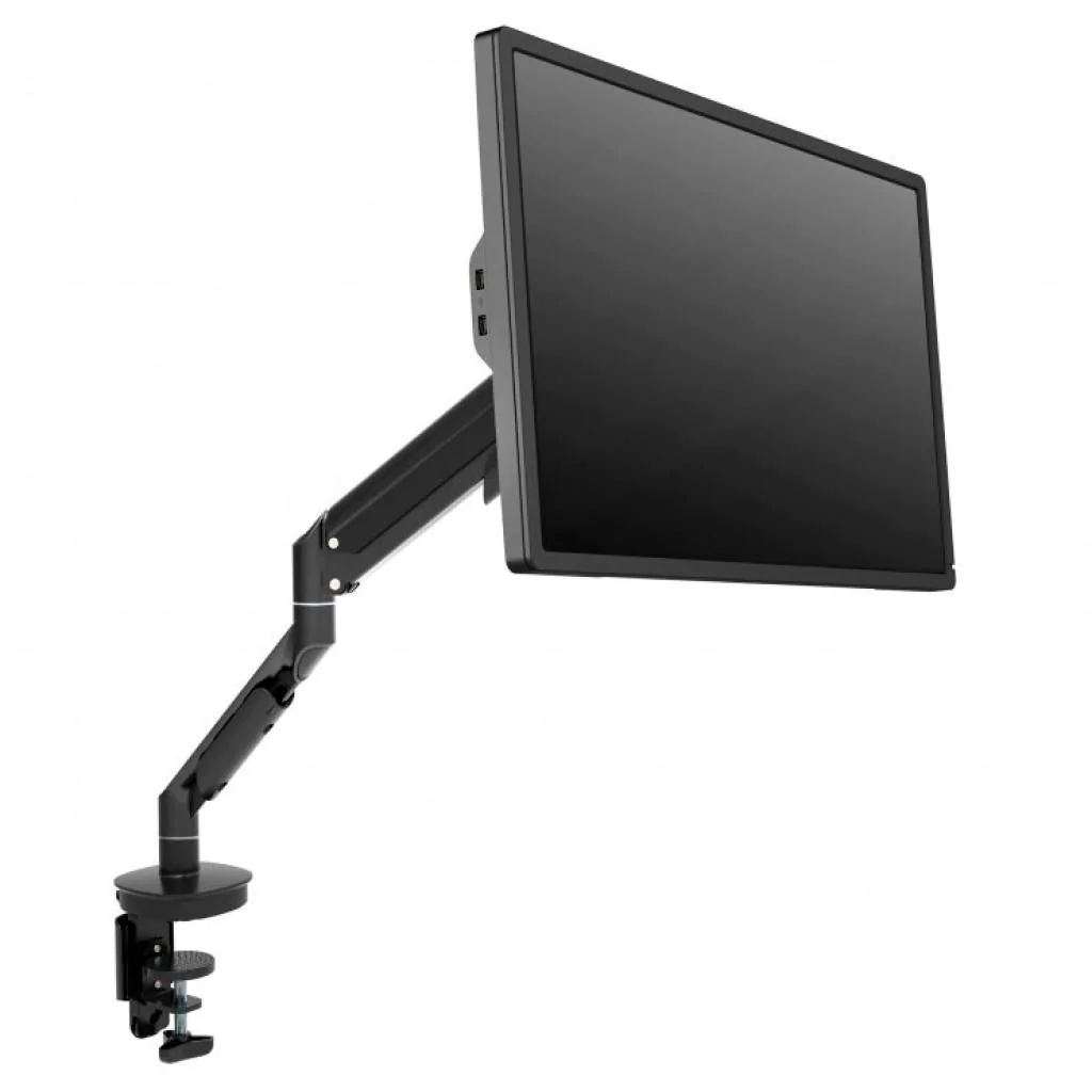 Monitorarm solo mit Gasdruckdämpfer - Schwarz - PJP-4401-9005
