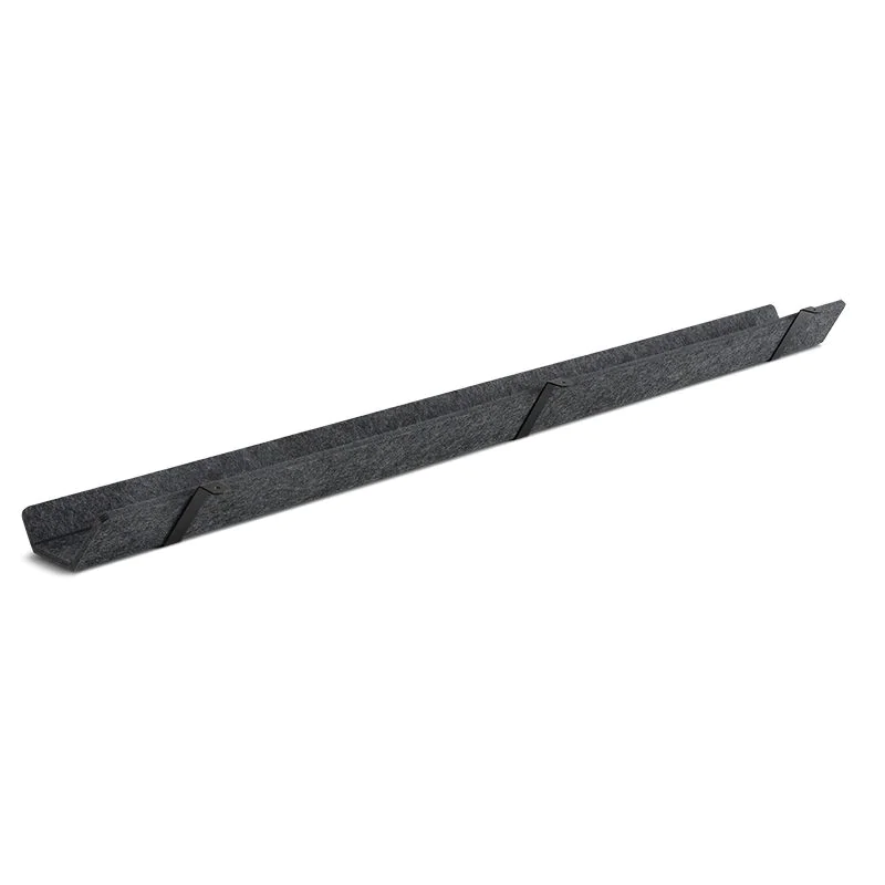Kabelkanal Filz 147 cm - Grau/Schwarz von apto plus - Produktbild 1 von 1
