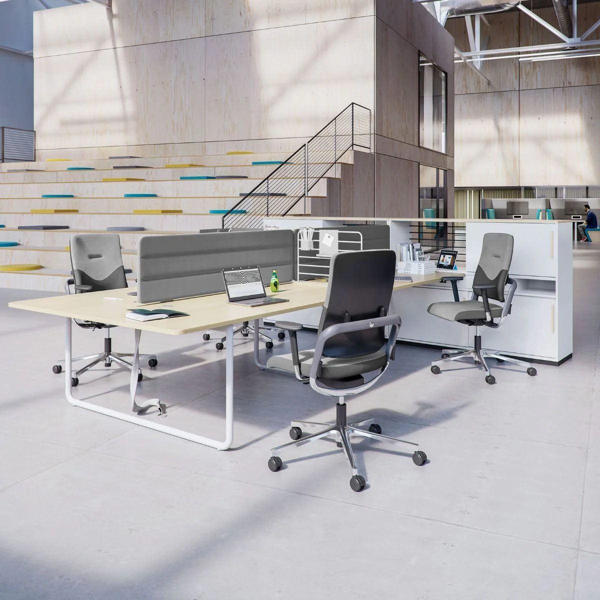 Drehstuhl Xenium Wave Polster - Freework von Nowy Styl - Produktbild 2 von 4
