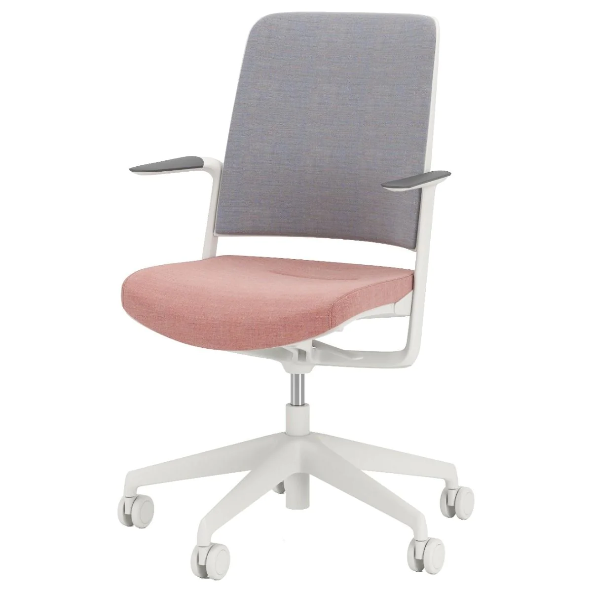 Bürostuhl WithME PRF - Hellgrau - NST-WITHME SWIVEL-CHAIR-UPHP-PRF-GREY
