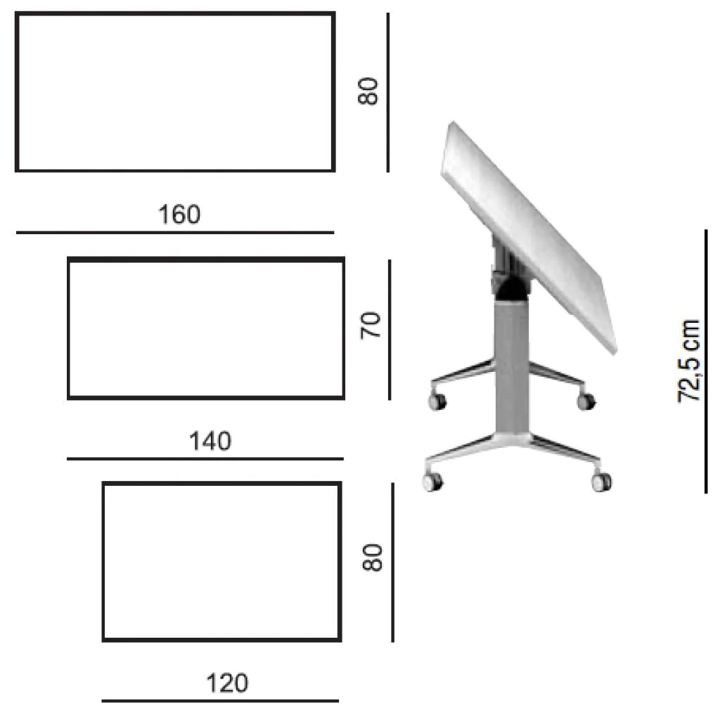 Klapptisch Multi 420 von RIM - Produktbild 2 von 2