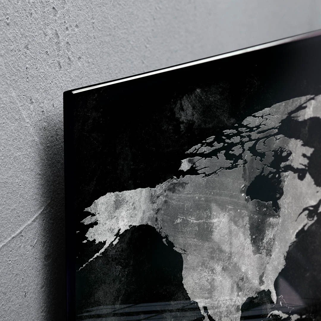 Glas-Magnettafel Artverum - World-Map von Sigel - Produktbild 5 von 8
