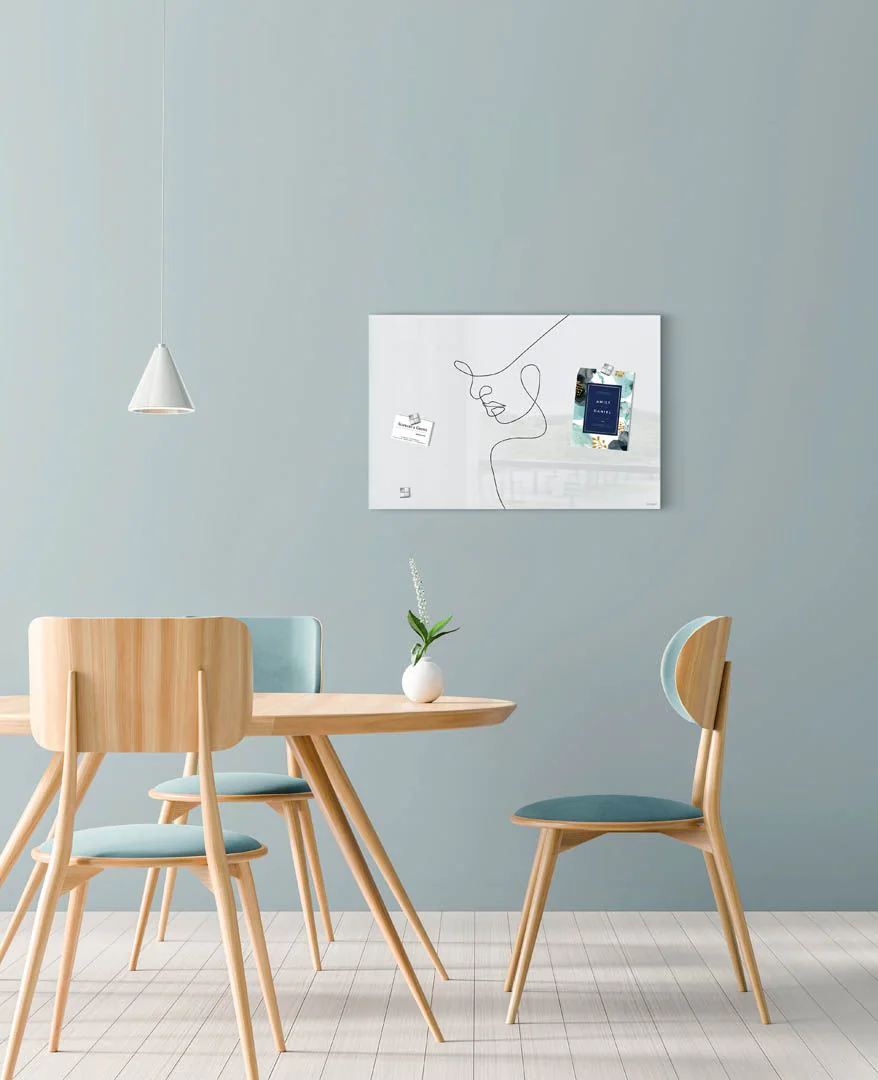 Glas-Magnettafel Artverum - Line Art von Sigel - Produktbild 2 von 6