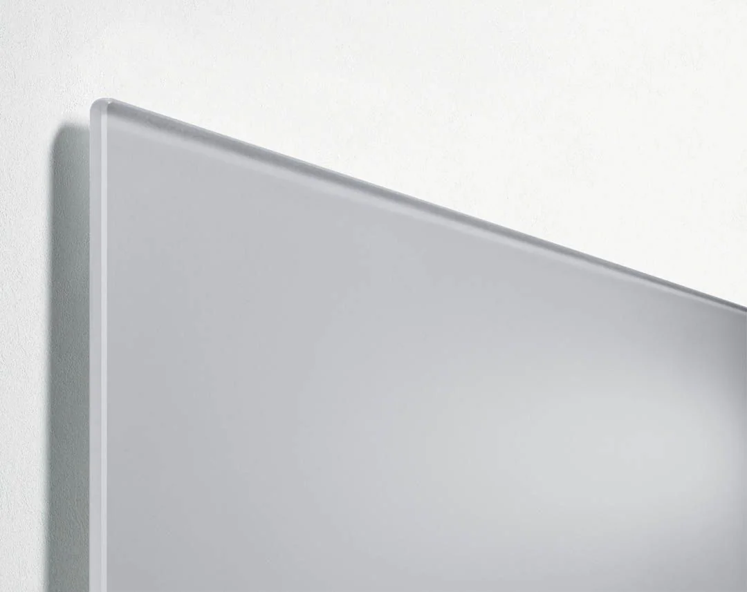 Glas-Magnettafel Artverum - Hellgrau matt von Sigel - Produktbild 7 von 8