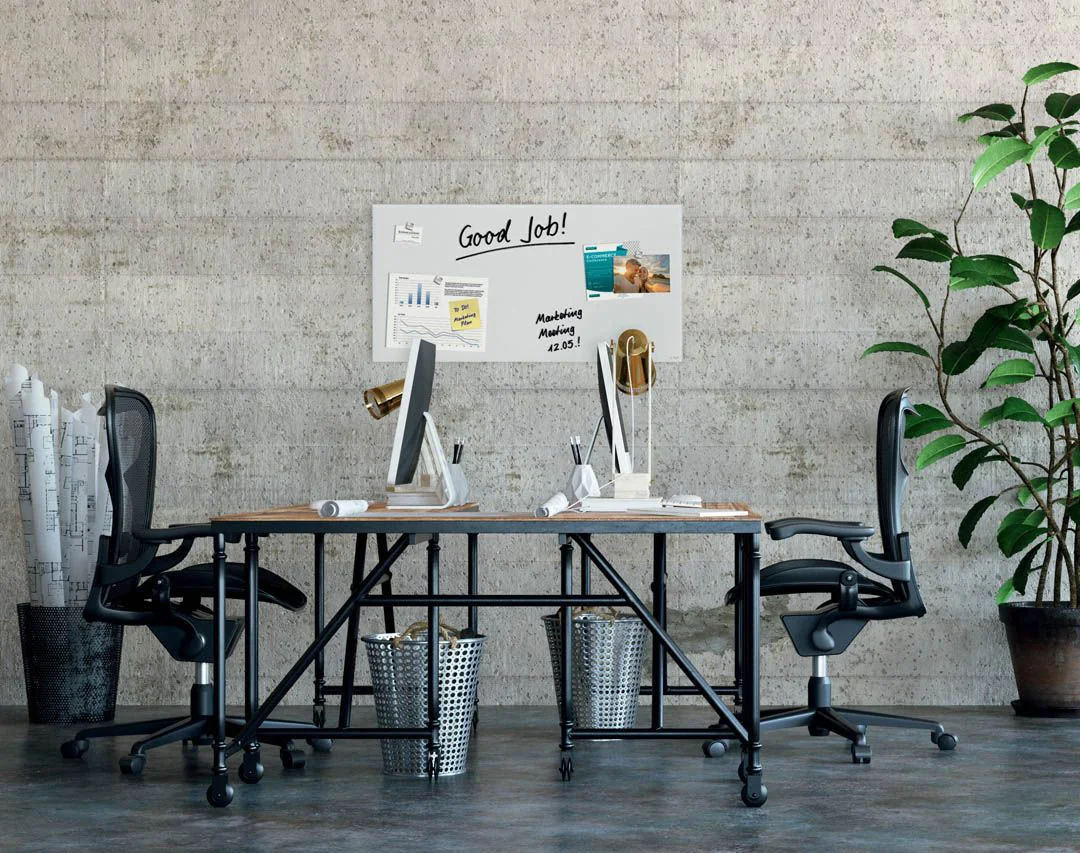 Glas-Magnettafel Artverum - Super-Weiß matt von Sigel - Produktbild 3 von 7