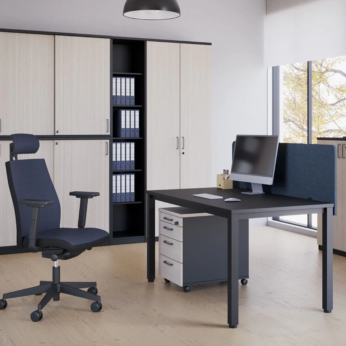 Bürostuhl SO-one, hohe Rückenlehne von Nowy Styl - Produktbild 5 von 7