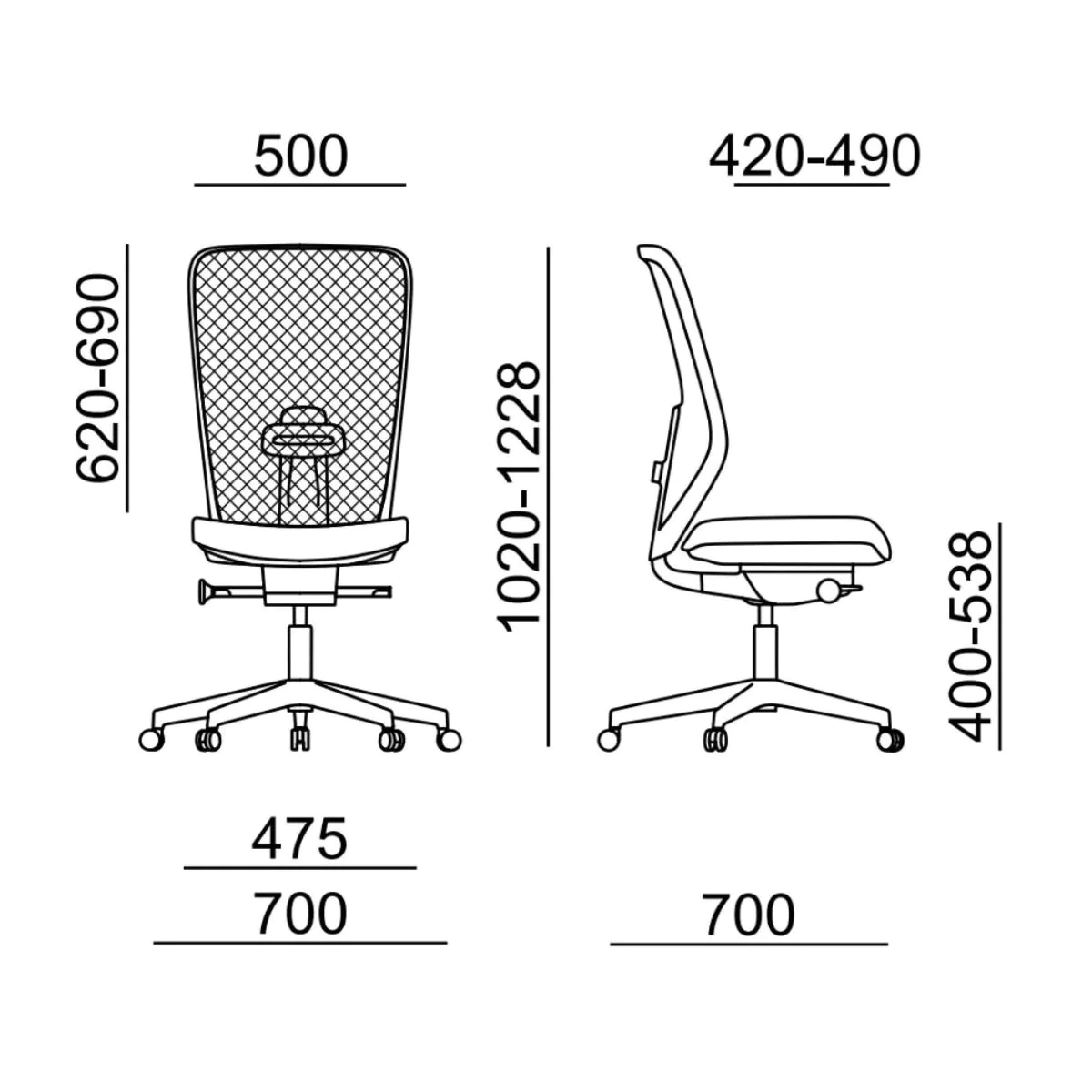 Bürostuhl Space 1502 von RIM - Produktbild 5 von 5