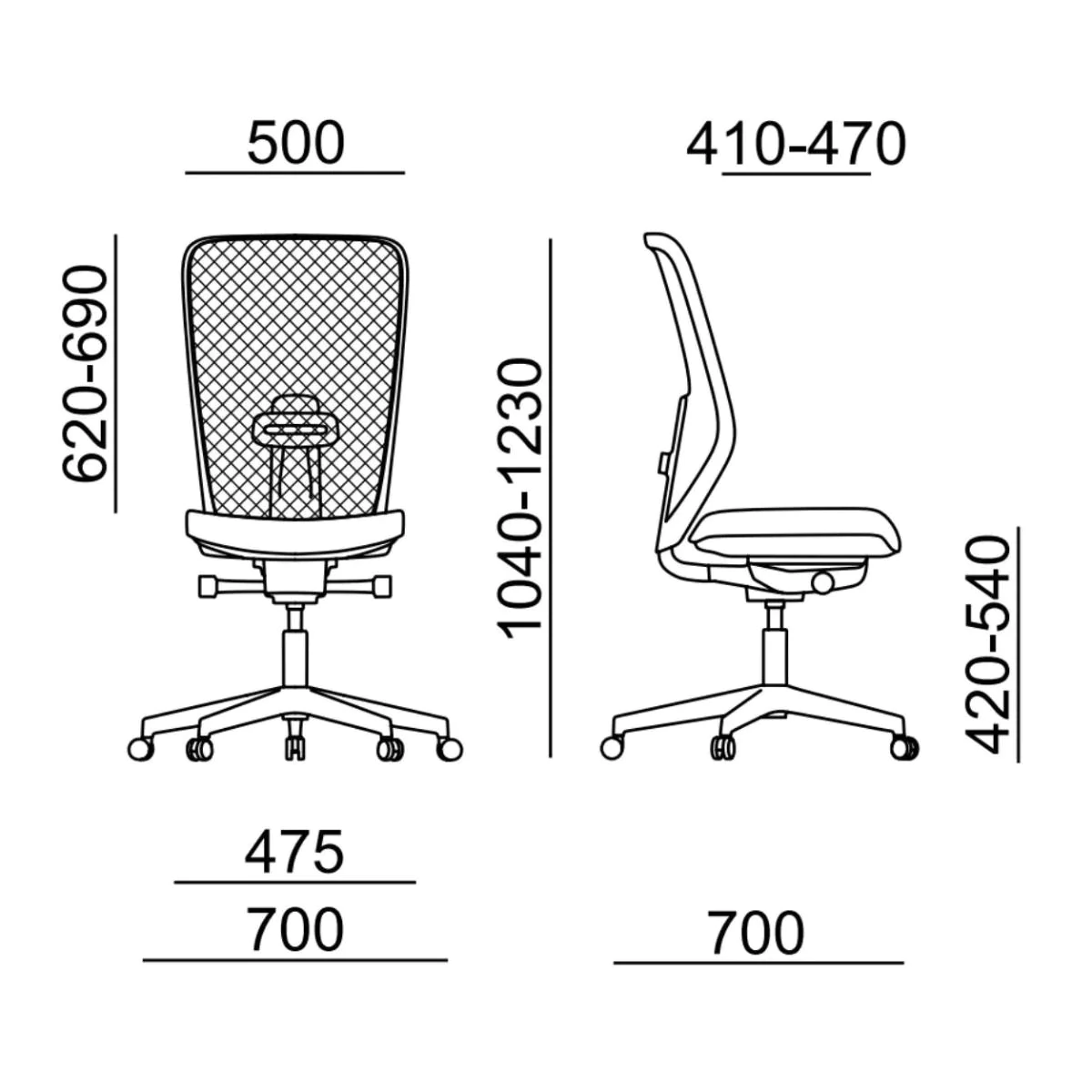 Bürostuhl Space 1522 von RIM - Produktbild 4 von 4