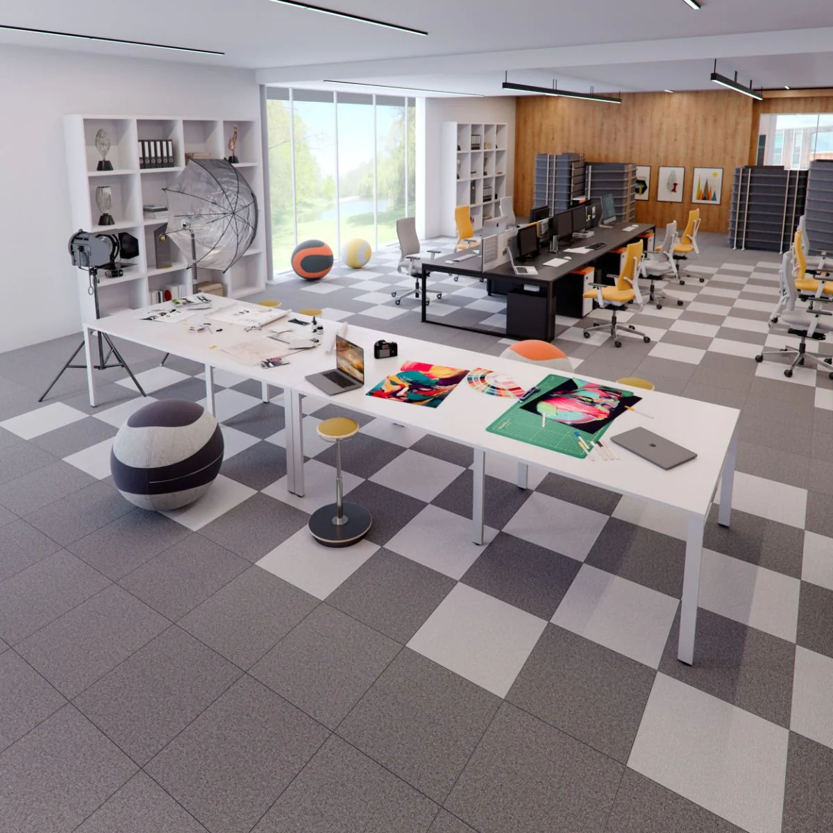 Hocker Dotto Ball von Nowy Styl - Produktbild 1 von 3