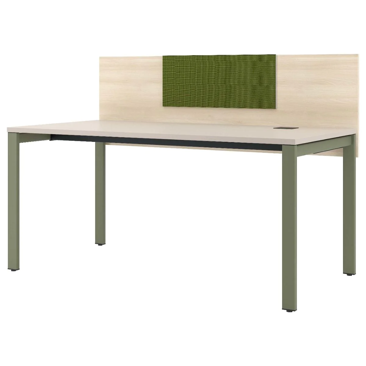 Schreibtisch SQart I-LEG mit Sichtschutz von Nowy Styl - Produktbild 6 von 6
