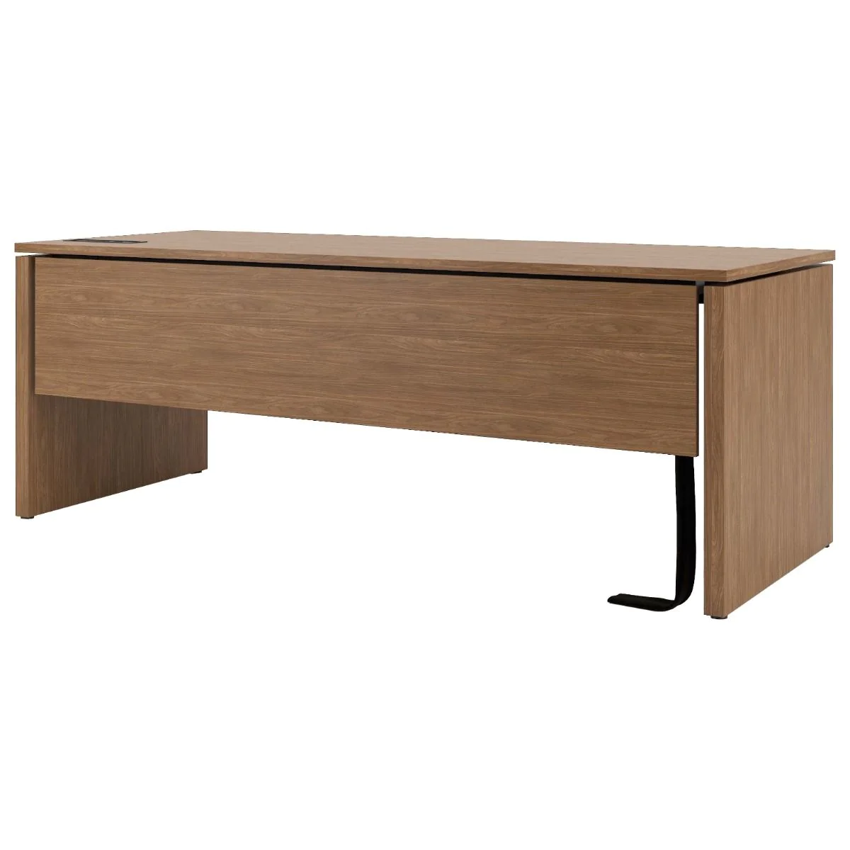 Schreibtisch SQart SLAB-LEG mit Beinraumblende - NST-SQART-DESK-SLAB-LEG-PNM
