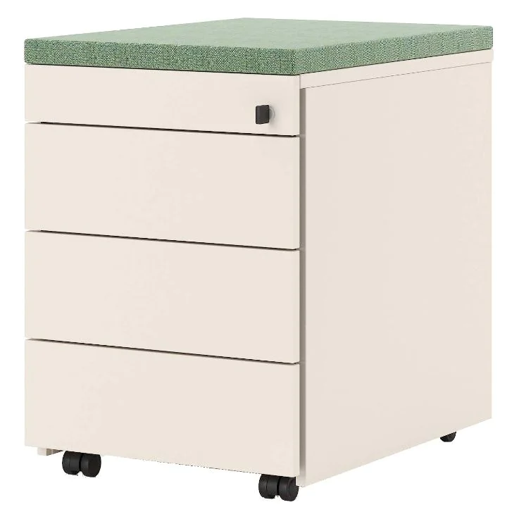 Rollcontainer SQart 3D - 60 cm - NST-SQART-PEDESTAL-MOB-3D-PB