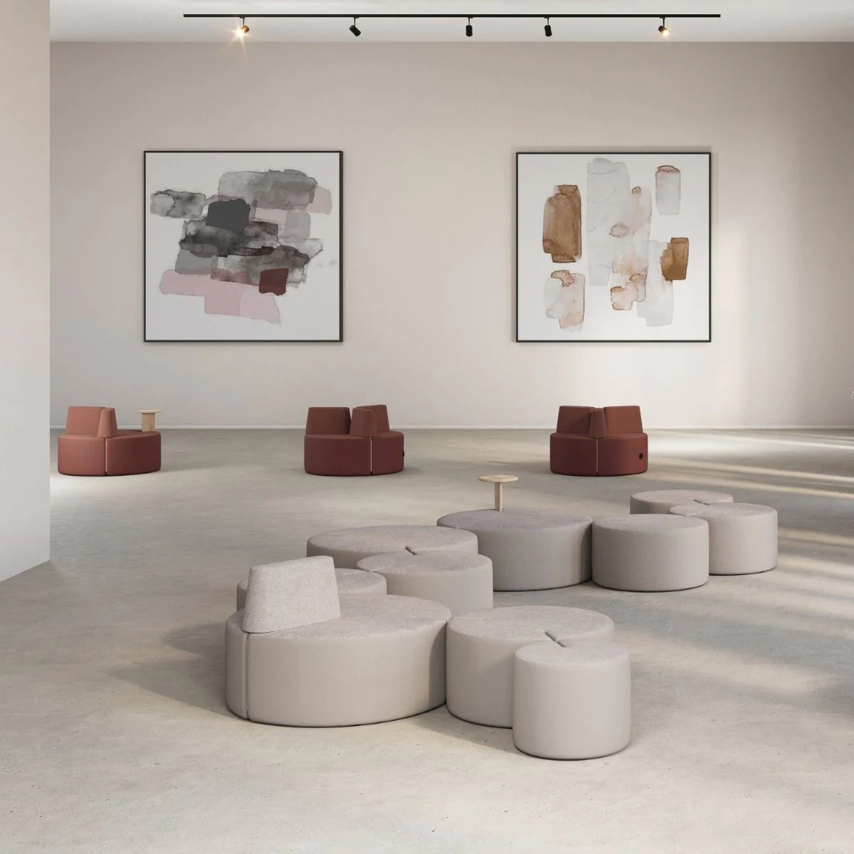Hocker Tri.ply Pouff L T von Nowy Styl - Produktbild 3 von 9