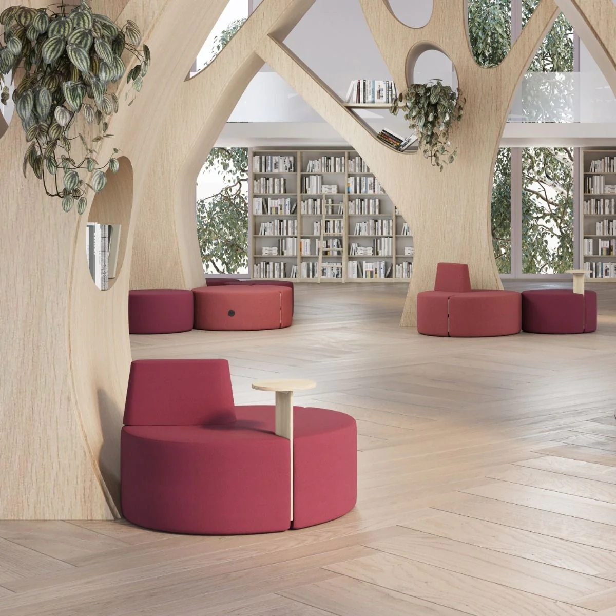 Hocker Tri.ply Pouff L T von Nowy Styl - Produktbild 2 von 9