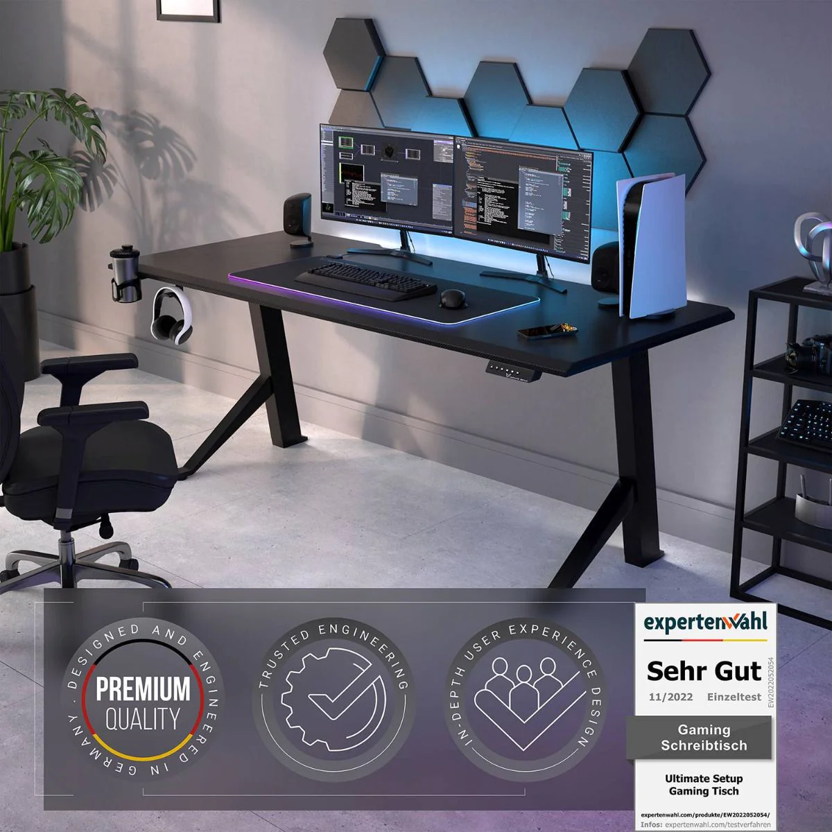 Tischgestell höhenverstellbar - Ultimate Setup von Ultimate Setup - Produktbild 4 von 14