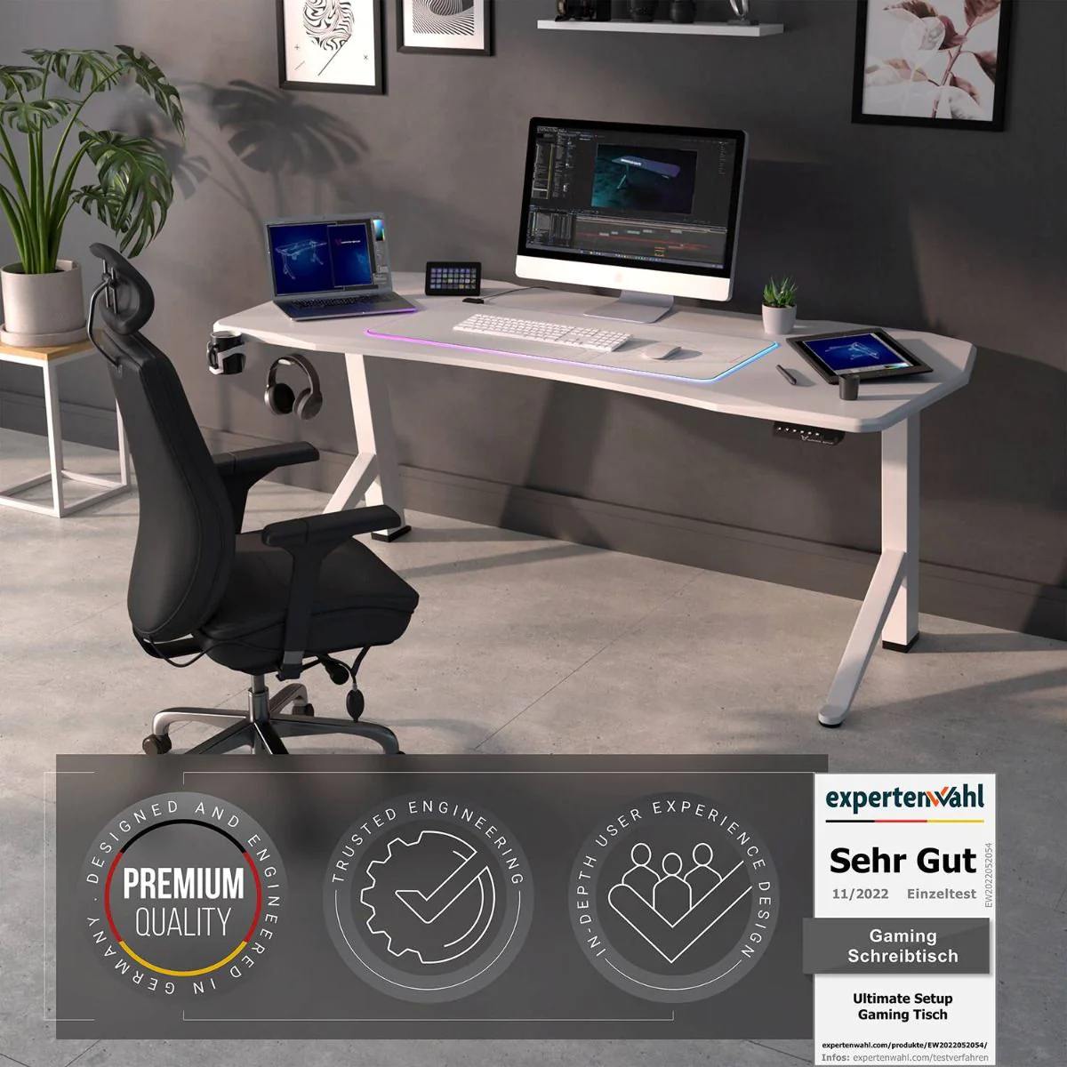 Tischgestell höhenverstellbar - Ultimate Setup von Ultimate Setup - Produktbild 5 von 14