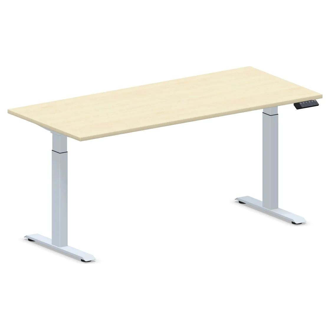 Höhenverstellbarer Schreibtisch Elevate Basic Rechteckform - GEM-ELEVATE-BASIC-R