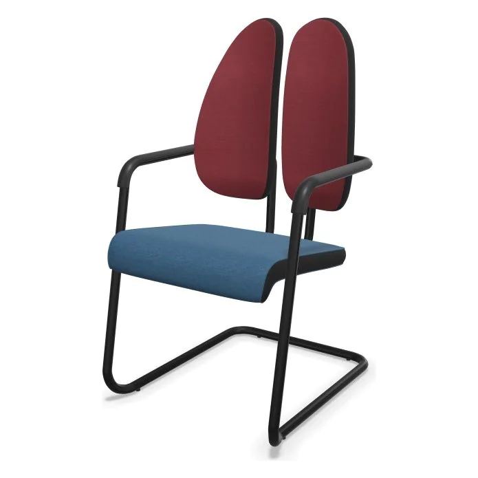 Besucherstuhl Xenium Duo-Back - Freefloating - NST-XENIUM-FRAME-CHAIR-CFA-DUO-BACK-S