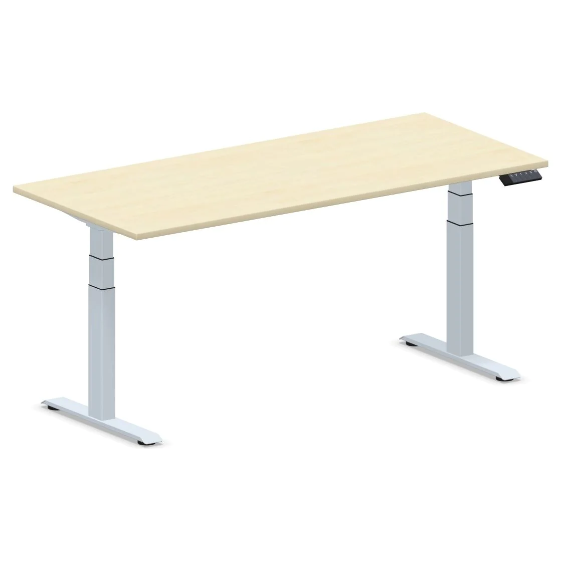 Höhenverstellbarer Schreibtisch Elevate Plus Rechteckform - GEM-ELEVATE-PLUS-R