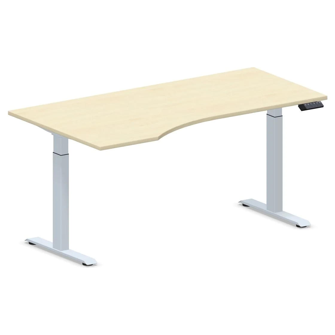 Höhenverstellbarer Schreibtisch Elevate Basic Freiform - GEM-ELEVATE-BASIC-F