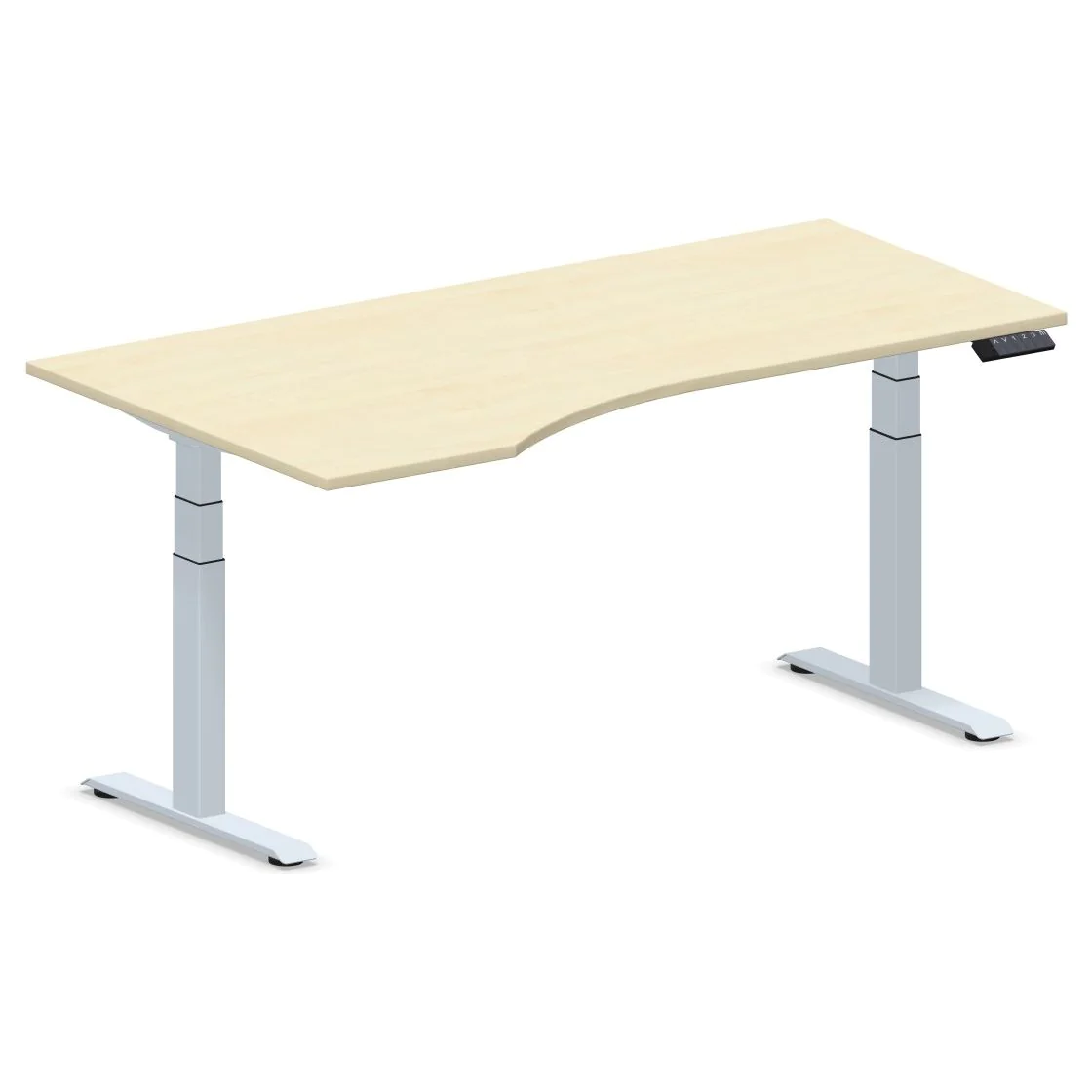 Höhenverstellbarer Schreibtisch Elevate Plus Freiform - GEM-ELEVATE-PLUS-F