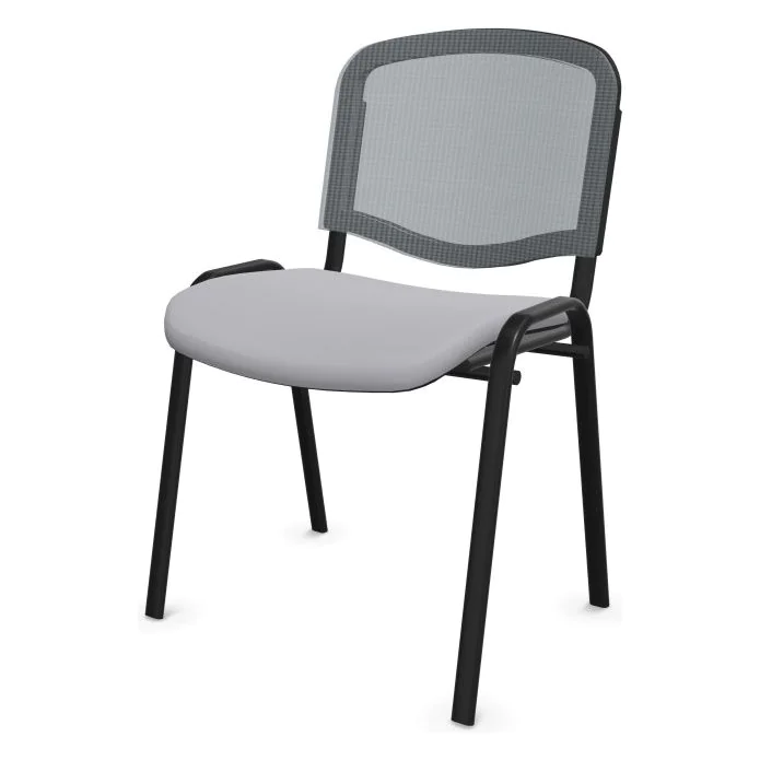 Konferenzstuhl ISO Netz - NST-ISO-ERGO-MESH-DE 4L-BL BA-OP25 SE-V28-GB
