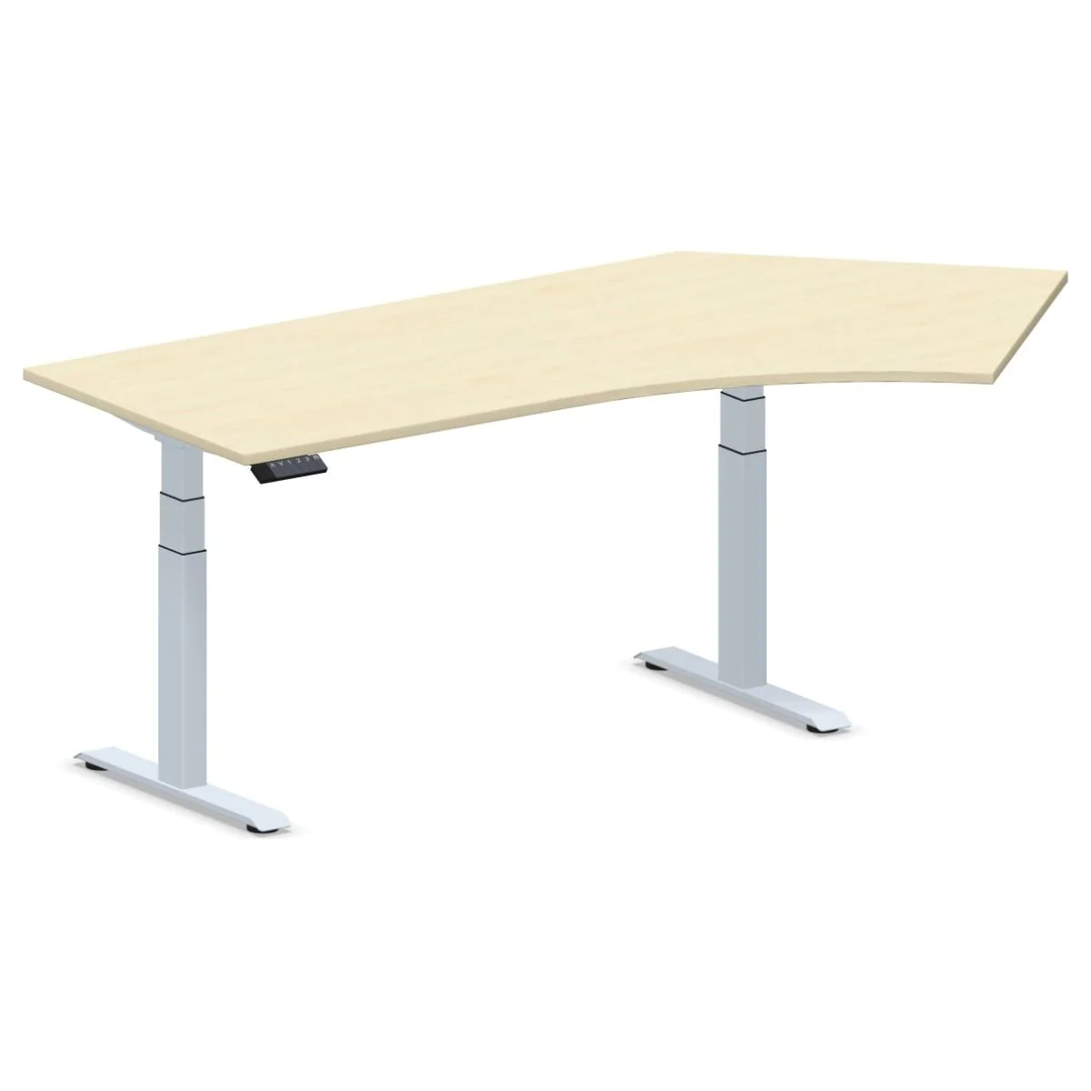 Höhenverstellbarer Schreibtisch Elevate Plus Winkelform - GEM-ELEVATE-PLUS-W