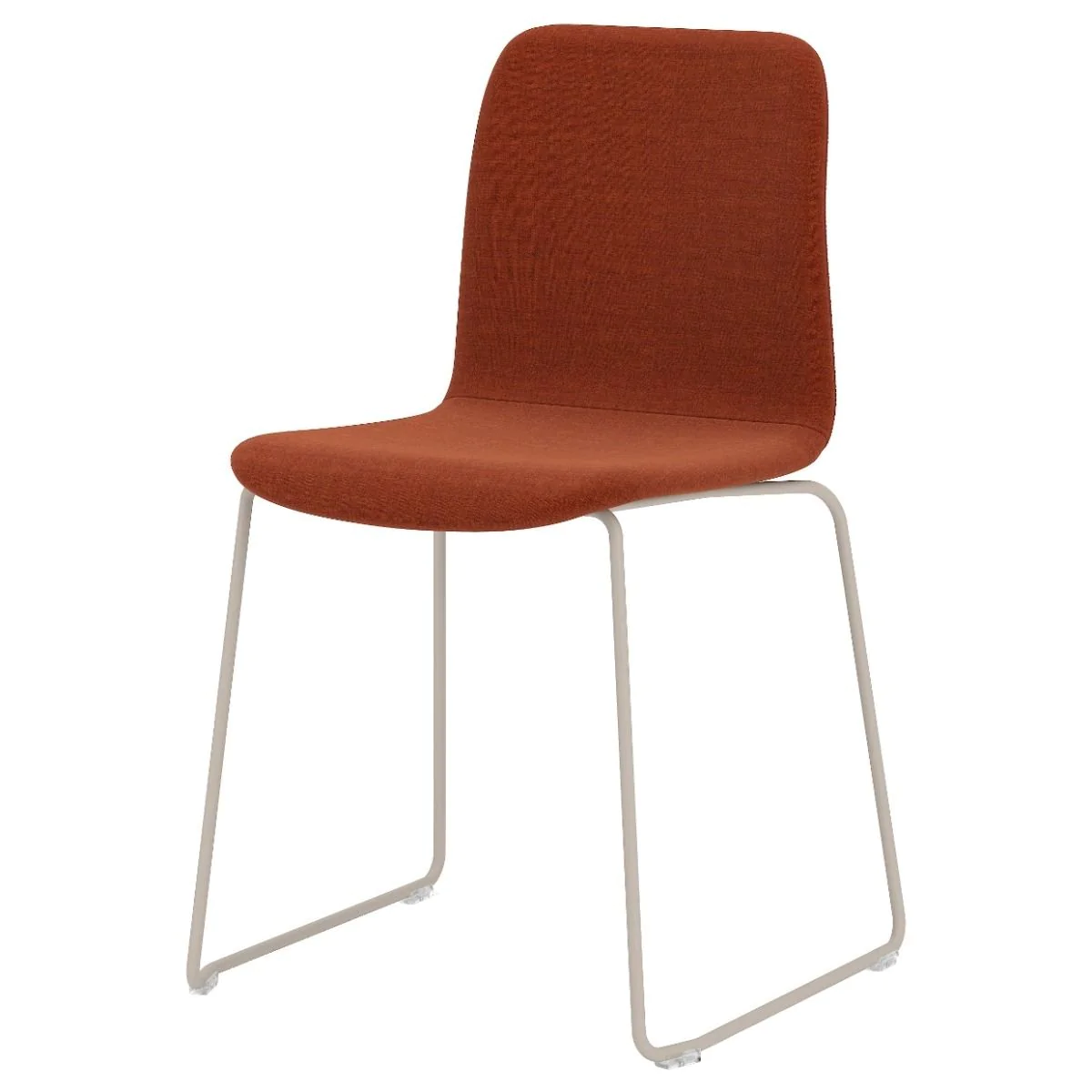 Besucherstuhl Vapaa Kufe Polster - NST-VAPAA-FRAME-CHAR-CFS-UPH