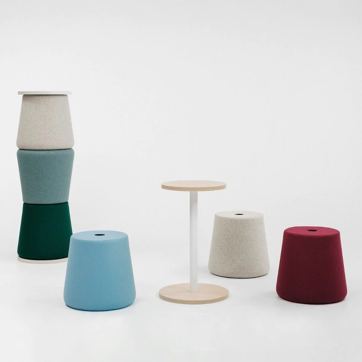 Hocker + Tisch Versi von Nowy Styl - Produktbild 3 von 7