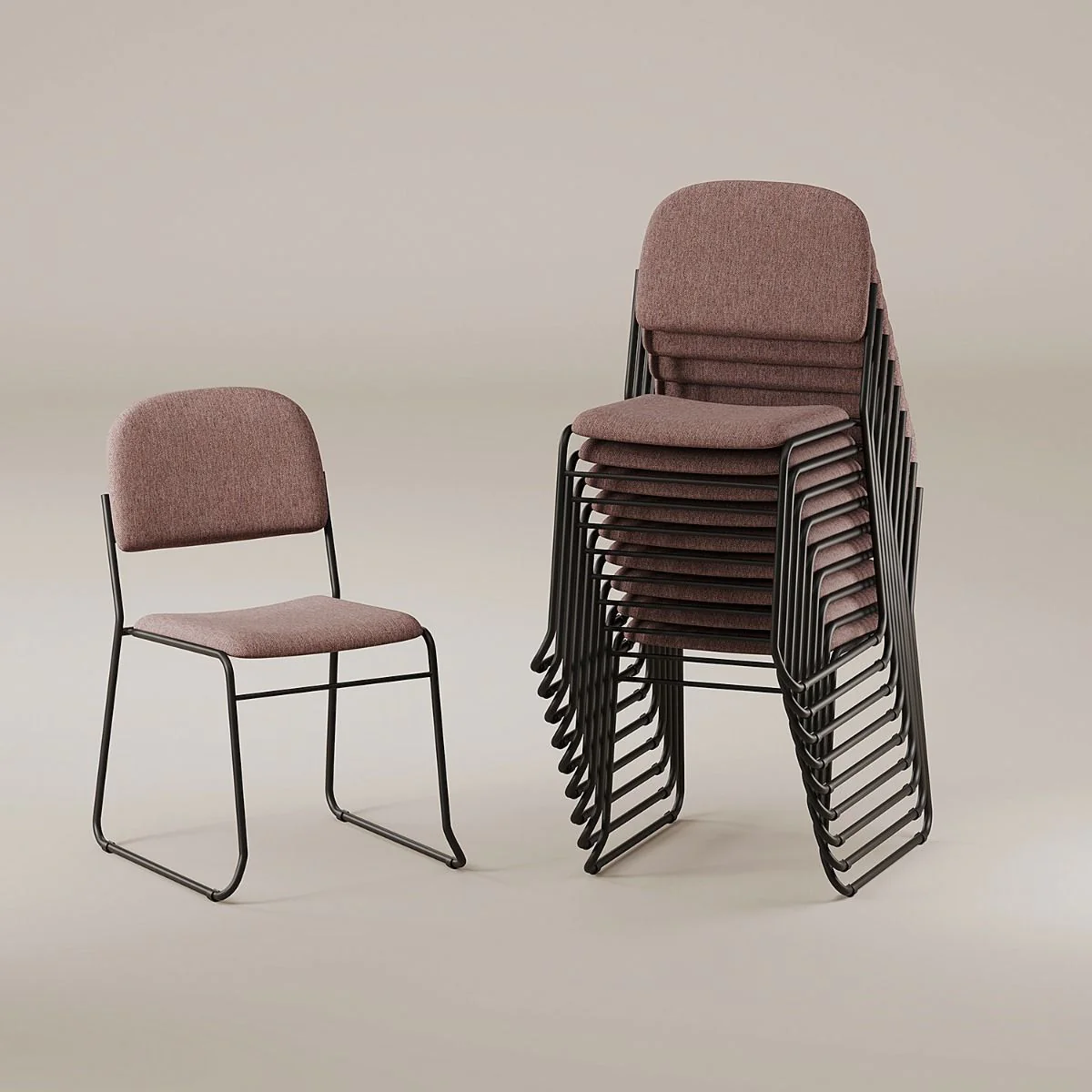 Besucherstuhl Vesta New CFS von Nowy Styl - Produktbild 2 von 3