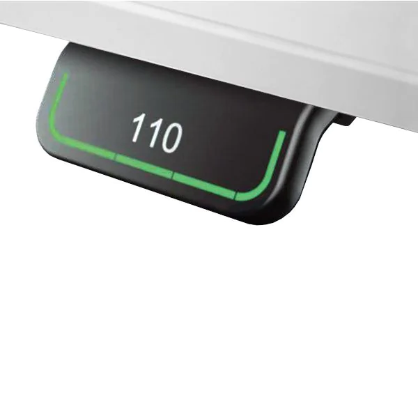 XDLR Schreibtisch, 120-180 cm, elektrisch höhenverstellbar, 2 Motoren von Hammerbacher - Produktbild 5 von 6