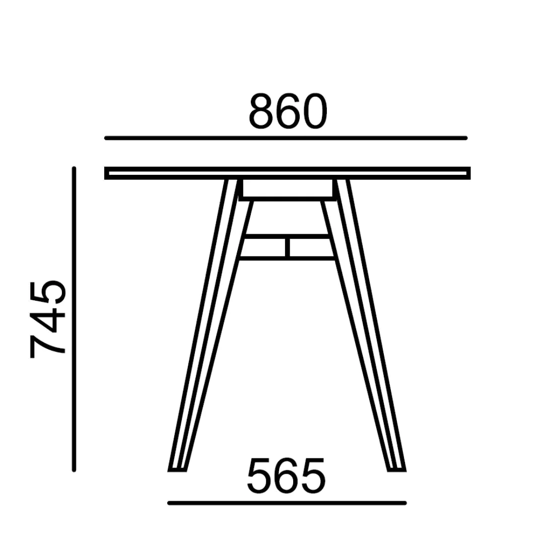 Bestelltisch Witty 74,5 cm von RIM - Produktbild 2 von 2